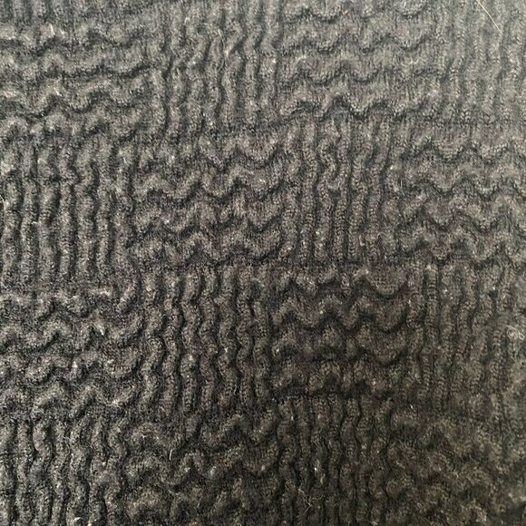 Kaelin Vintage Size Large Skiwear Black Drop Shoulder Sweater 1/4 Zip 80s 90s - Picture 7 of 9